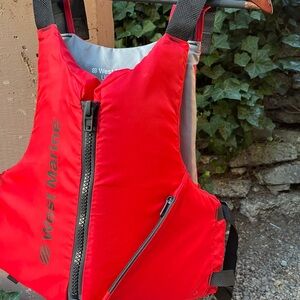 West Marine Red Men's Swim Vest